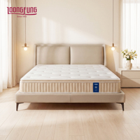 ODM/OEM Anpassbare Roll-Up LOONGFUNG Hybrid-Matratze mit Unabhängigen Taschenfederkern und Gel-Memoryschaum für Zuhause und Hotel, Weich & Warm