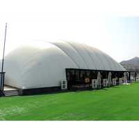 Cubierta Inflable Impermeable de Doble Capa de PVC PVDF para Canchas de Fútbol, Pádel y Balonmano, de la Fábrica Jiecheng