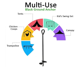 Hot bán Nhà Máy Giá Orchard Vineyard trellises cố định Helix vít thép Trái Đất Neo - Product Image 3