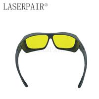 Gravure laser médicale industrielle marquant 79% haute transmission 200-460nm Lunettes de protection des yeux de sécurité au laser ultraviolet