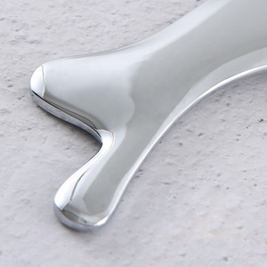 Chinesische traditionelle Gesundheitstherapie Schönheitslifting Nase-Gesichtsmassagegerät Metall Gua Sha-Brett - Product Image 5