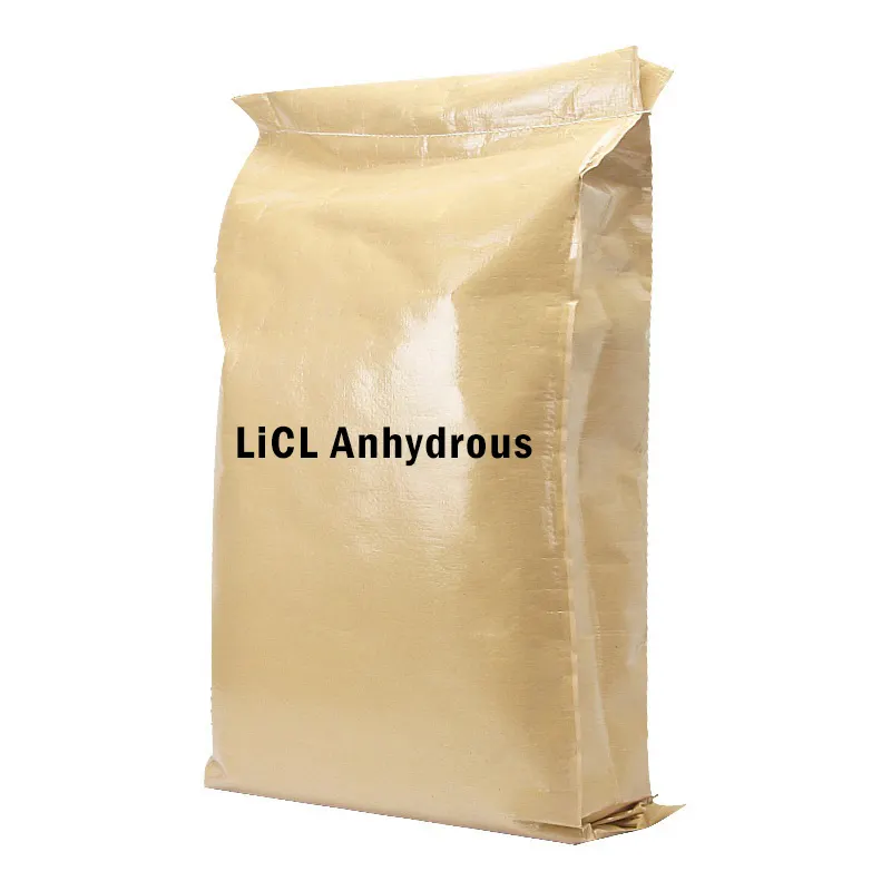 Chlorure De Lithium 99% 99.5% LiCL Anhydre de Qualité Industrielle CAS 7447-41-8