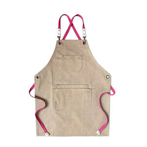 Tablier en toile épaisse pour hommes pour le travail pour boulangerie <span class=keywords><strong>café</strong></span>-restaurant horticulture menuiserie emplois de restaurant - Product Image 4