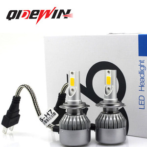 <b>LED</b> <b>Headlights</b> H7 H4 3000K Yellow Light For Car Automotive Lighting Replacement Bulbs - Product Image 2