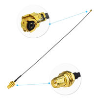 Antenne Wifi MHF UFL vers connecteur mâle SMA à angle droit avec câble RF 1.13