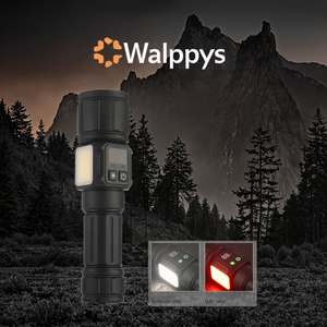 Helius High-Lumens <strong>Green</strong> <strong>Laser</strong> <strong>Pointer</strong> Aluminum Alloy Rechargeable LED Torch <strong>Light</strong> Rotating Zoom Linterna Tactical Flashlight - Product Image 2