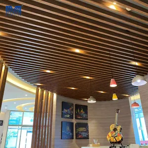 Anchor Pegas Pelapis Dinding Strip Logam Diperpanjang Kedap Suara Kaca Wol Ubin Digantung Aluminium Dekorasi Langit-langit Murah