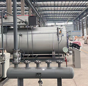 Chaudière à vapeur à gaz horizontale à <span class=keywords><strong>condensation</strong></span> à haut rendement énergétique et à économie d'énergie pour laboratoire et usine - Product Image 4