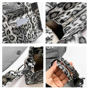 Nuevo bolso informal con estampado de leopardo, bolso de hombro retro de cuero PU de diseñador, bolso de gran capacidad a la moda. - Product Image 4