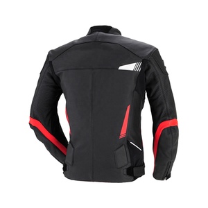 Moto de course pour hommes en cuir PU de haute qualité vestes d'équitation de course de moto pour hommes vente en gros - Product Image 2