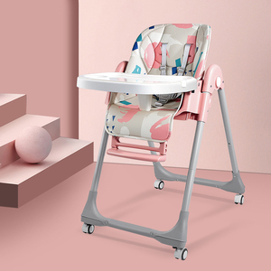 Vente en gros Rehausseur Tabouret moderne Portable Pliant <span class=keywords><strong>Pivotant</strong></span> pour bébé pour enfants en plastique Enfants Alimentation haute 3 en 1 Chaise de salle à manger pour bébé - Product Image 6