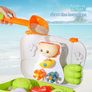 Spiaggia all'aperto giochi d'acqua per bambini di plastica sabbia pala e sabbia modello di gioco strumenti per acqua Set di giocattoli - Product Image 4
