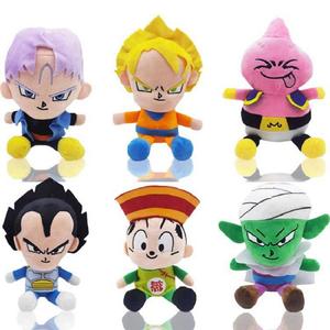 5 pièces/ensemble <span class=keywords><strong>DBZ</strong></span> Figure en peluche porte-clés Anime Gogeta Goku Vegeta <span class=keywords><strong>DBZ</strong></span> pendentif pour sac décoration Anime peluche porte-clés poupée jouets - Product Image 1