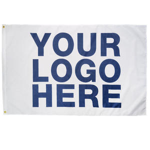 Thấp moq cá nhân Double Sided quảng cáo cờ tùy chỉnh lông cờ với cực - Product Image 3