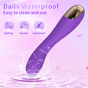 <span class=keywords><strong>Vibratore</strong></span> Punto G in Silicone <span class=keywords><strong>Morbido</strong></span> per Donne, Design Curvo, Stimolatore Clitorideo, Silenzioso, Impermeabile, Massaggiatore Corporeo, Giocattoli Sessuali per Coppie - Product Image 4
