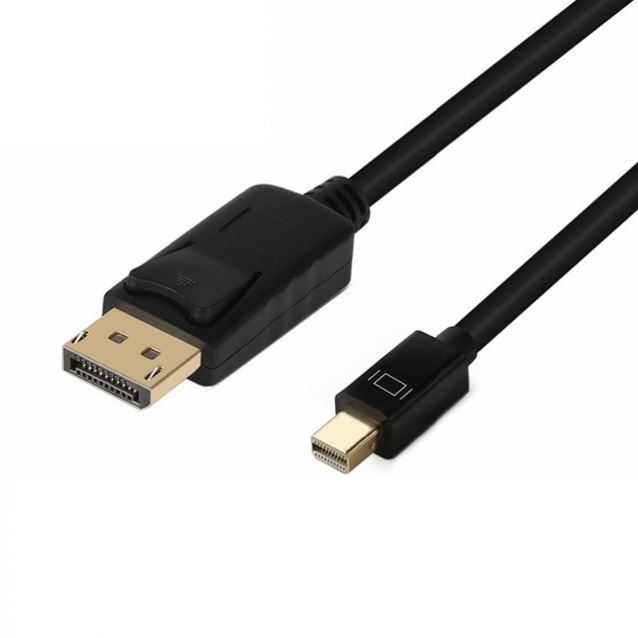 Mini DisplayPort Male DP to DisplayPort Male DP Cable for Laptops 1.8M