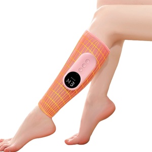 <b>Wireless</b> Electric Leg Massager for Muscle Relaxation Calf Air Compression Pain Relief with <b>Heat</b> Feature Enhances Circulation - Product Image 1