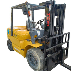 รถยกดีเซล TCM FD50 มือสอง ผลิตในญี่ปุ่น ยางตัน เสากระโดงสองท่อน สภาพใช้งานได้ดี - Product Image 1