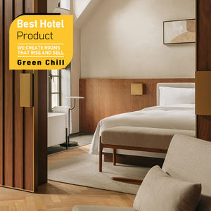 Muebles para Proyectos de Hoteles Boutique, Juego de Dormitorio de Madera Sólida, Solución de Diseño Personalizado para Apartamentos Urbanos y Villas - Product Image 1