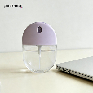 Oval Shaped Card-Type PP Fine Mist Spray Bottle Portable 30ml Refillable Empty <b>Small</b> Fine Mist Sprayer Cosmetic Silk Screen - Product Image 2