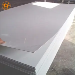 백색 매트 Pvc 장 4x8 피트 인쇄를 위한 백색 엄밀한 광택/광택이 없는 PVC 비닐 장