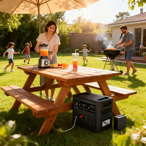 Generador de Energía Solar Más Vendido, LiFePo4 2000W 2016Wh MPPT, Onda Sinusoidal Pura, Fuente de Alimentación Exterior, Estación de Energía Portátil - Product Image 6