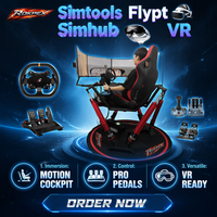 Kit de simulateur de vent pour Sim Racing, système compatible, ensemble complet, cockpit de simulateur de vol