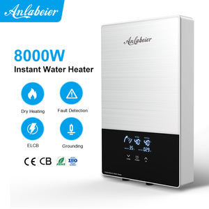 8kW 12KW Multi Point Electric Water Heater 220V Touch <b>Control</b> On-Demand Overheating Protection for Bathroom <b>Shower</b> - Product Image 2