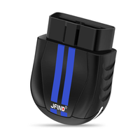 Escáner de Diagnóstico de Sistema OBD2 Completo, Lector de Códigos de Auto Universal OBD JF327 Pro ELM327 BT5.1 con Aplicación Gratuita