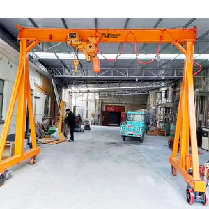 Grue <span class=keywords><strong>Portable</strong></span> de 3 tonnes pour portique, accessoire de construction, petite grue, avec mini ch - Product Image 1