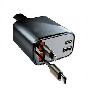 Cargador de Coche USB-C Retráctil de 67W con Carga Rápida QC3.0 y SCP para Adaptador de Viaje 16/16e - Product Image 4
