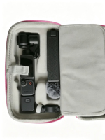 Étui de rangement rigide en EVA personnalisable pour DJI Osmo Pocket 4, organisateur portable antichoc avec bandoulière et insert en mousse