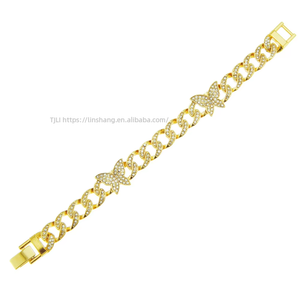 Hipster Jewelry Hip Hop <b>Cuban</b> <b>Chain</b> Bracelet Jewelry, Secret Men's Bracelet Tanjing - Product Image 5