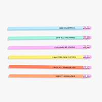 Top fabricant de haute qualité lapiz prix de gros personnalisé ensemble de crayons en bois uni fournitures de papeterie crayons HB colorés