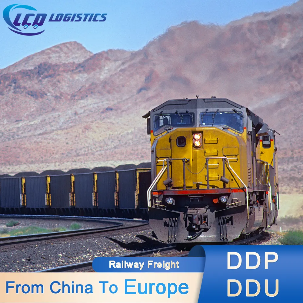 Service de conteneur transitaire ferroviaire agent d'expédition depuis qingdao dalian ningbo chine