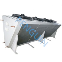 Unidad de refrigeración por evaporación en frío para DJ, evaporador de bobina, refrigerador, Enfriador de aire, congelador de explosión para bloque de hielo