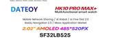 Nouvelle montre intelligente Hk11 Pro Max + Plus AMOLED avec de nouvelles fonctionnalités Montre Hk Hk11 Promax+ Robot IA Relogio Reloj Inteligente Hombre