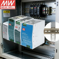 Alimentation électrique sur rail DIN Mean Well NDR SDR XDR-E EDR 75W-960W 12V 24V 36V 48V 85-264VAC pour armoire de commande d'automatisation industrielle