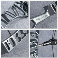 TOPOINT paket keandalan panahan 38 "" paket busur Compound Target untuk kompetisi CNC Milling Riser USA Gordon anggota badan BCY String Achery Bow
