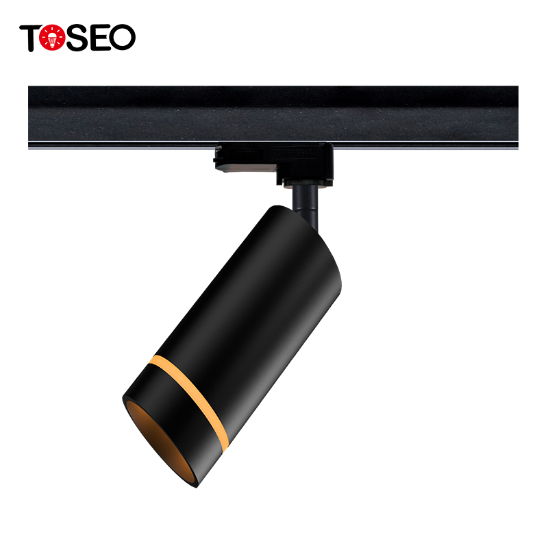 White Modern LED Ceiling Track Lights 360° Adjustable 5w 6w 7w 60xH130mm