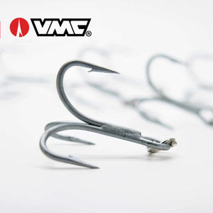 <span class=keywords><strong>VMC</strong></span> 9626 3X Hameçon triple super tranchant en acier à haute teneur en carbone 8 # Hameçons triples -3/0 pour la pêche en bateau en eau salée, pour carangue, <span class=keywords><strong>carpe</strong></span>, brochet - Product Image 3