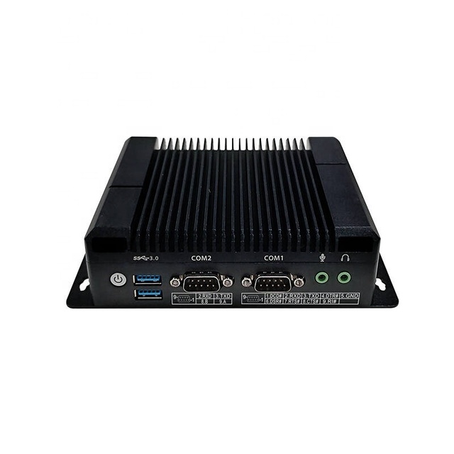 Industrial Computer PC N100/N97 CPU Fanless Mini PC Rugged Embedded Box Computer System