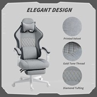 Chaise de jeu ergonomique Silla Gamer, chaise de bureau et de jeu robuste avec repose-pieds, vente en gros