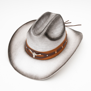 Papel de alta calidad Sun Cowboy Cowgirl Sombrero de <span class=keywords><strong>paja</strong></span> de ala ancha Summer Beach Travel Sombreros De <span class=keywords><strong>Paja</strong></span> para fiestas Negocios de pesca - Product Image 4