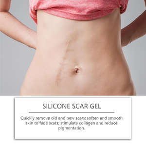 Gel penghilang bekas luka silikon 50g, penggunaan rumah efektif pembalut luka melembabkan memutihkan tanda peregangan kecantikan pribadi - Product Image 4