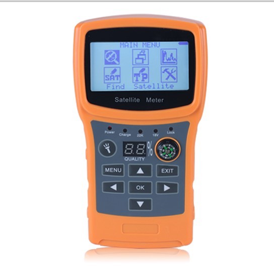 Gecen Digital Satellite Finder Support DVB-S2 With Battery Model SF-700