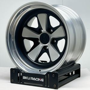 ล้อฟอร์จ Bku 2 ชิ้น สำหรับรถปอร์เช่ <span class=keywords><strong>964</strong></span> 944 911 911sc 930 Turbo 912 <span class=keywords><strong>Carrera</strong></span> ขนาด 17 18 19 นิ้ว 5X130 ล้ออัลลอยแบบขอบลึกสั่งทำพิเศษ - Product Image 4