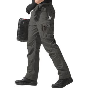 FOXA Men's Water Resistant Tactical <b>Cargo</b> <b>Pants</b> Midweight Polyester Cotton Canvas <b>Work</b> <b>Pants</b> Multiple Pockets - Product Image 1
