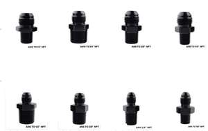 JIAX Factory 10AN bis NPT Blue Straight Adapter Neuer Zustand Rücklauf anschluss Großhandel - Product Image 3