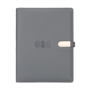 Alta calidad bajo Moq reunión al aire libre usando carpeta de tamaño A5 100 hojas cuadernos con Banco de energía y carga inalámbrica - Product Image 6